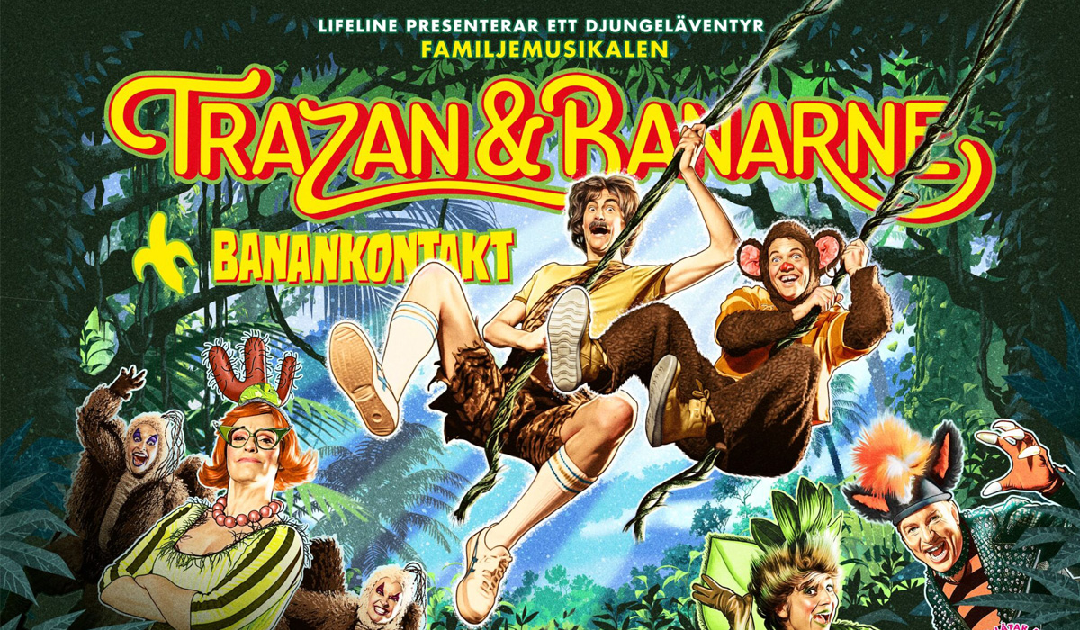 Dekorativ bild av Trazan & Banarne - Banankontakt