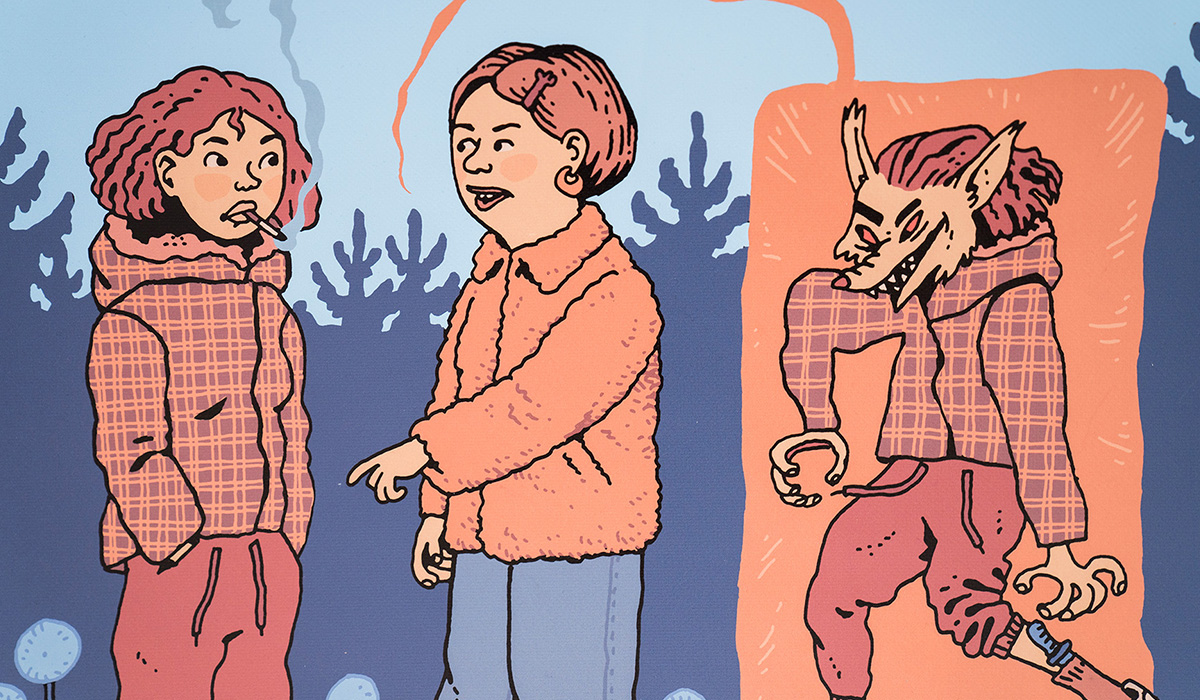 En illustration av © Fabian Göransson 2024.